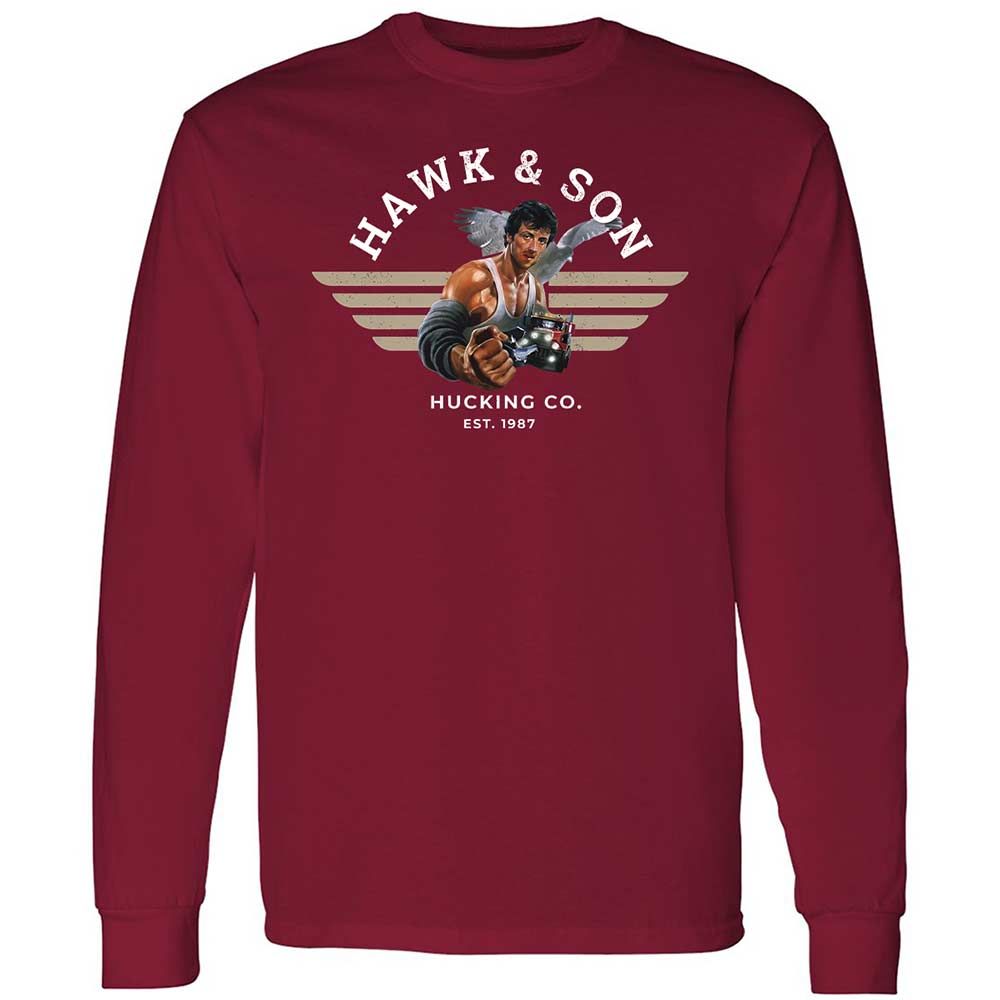 Long Sleeve T-Shirt - 9PAUMB7S - Cardinal Red - 7
