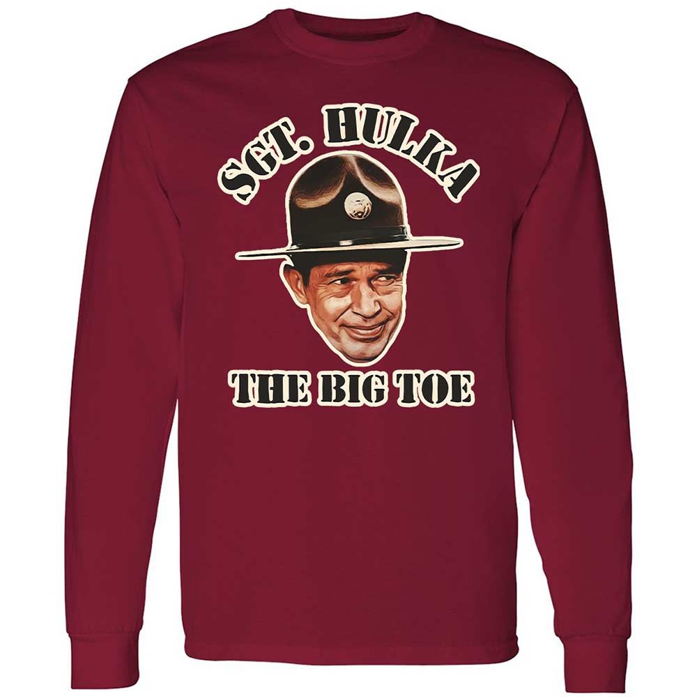 Long Sleeve T-Shirt - EJ8BR9BN - Cardinal Red - 7