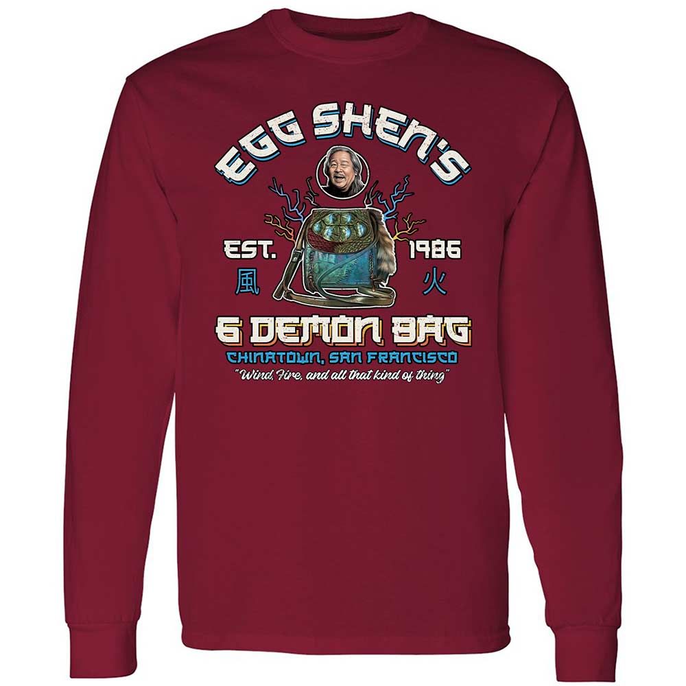 Long Sleeve T-Shirt - L7Y5AYUN - Cardinal Red - 7