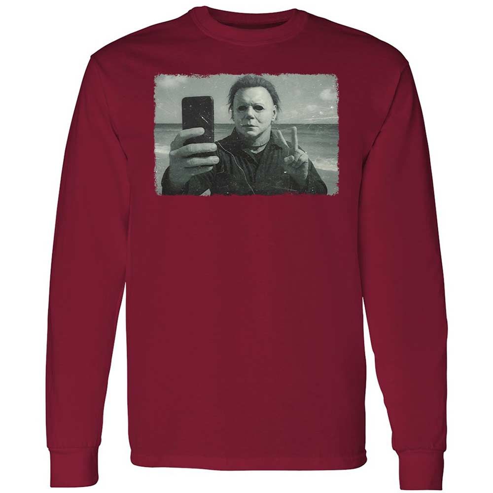 Long Sleeve T-Shirt - TH3LNP1J - Cardinal Red - 7