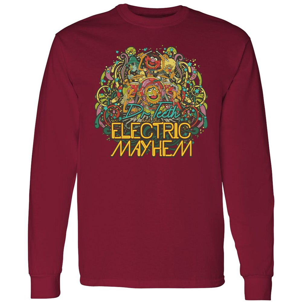 Long Sleeve T-Shirt - TXBY1LZ6 - Cardinal Red - 7