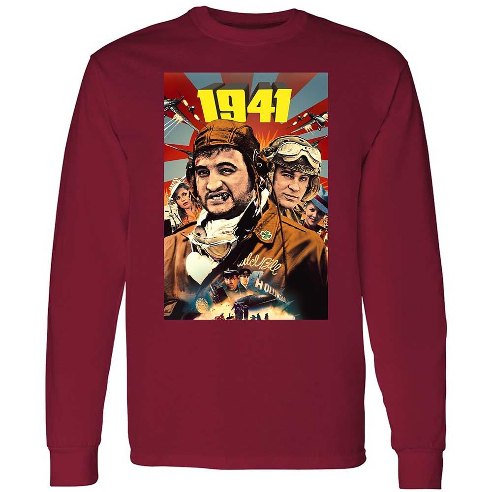 Long Sleeve T-Shirt - 43RG5DF9 - Cardinal Red - 7
