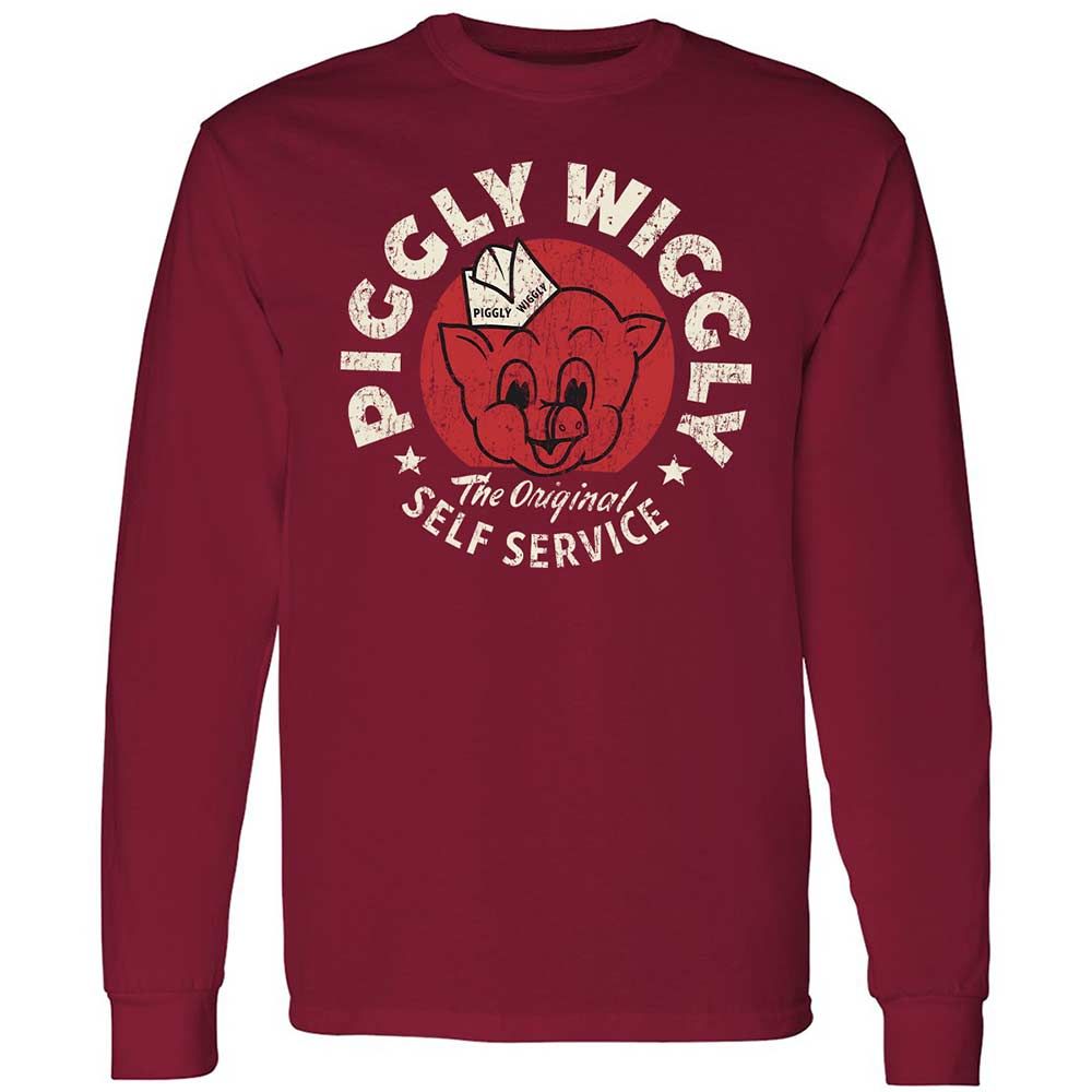 Long Sleeve T-Shirt - 3F1V3PX3 - Cardinal Red - 7
