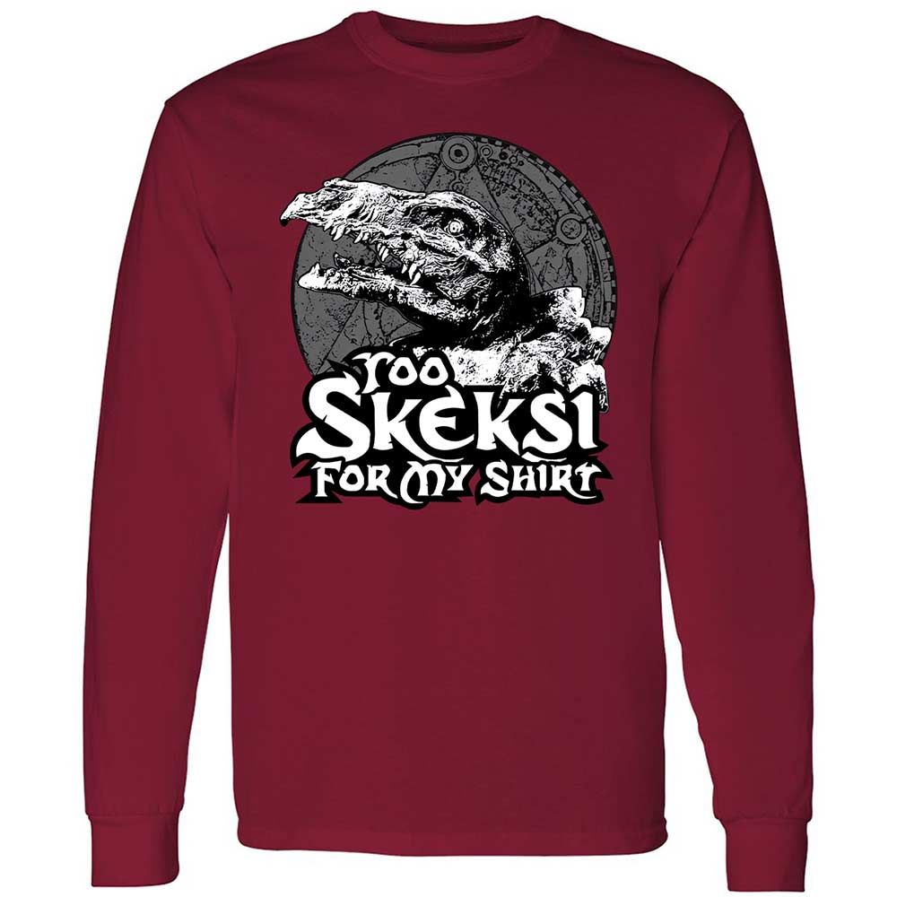 Long Sleeve T-Shirt - GR6HVFYQ - Cardinal Red - 7