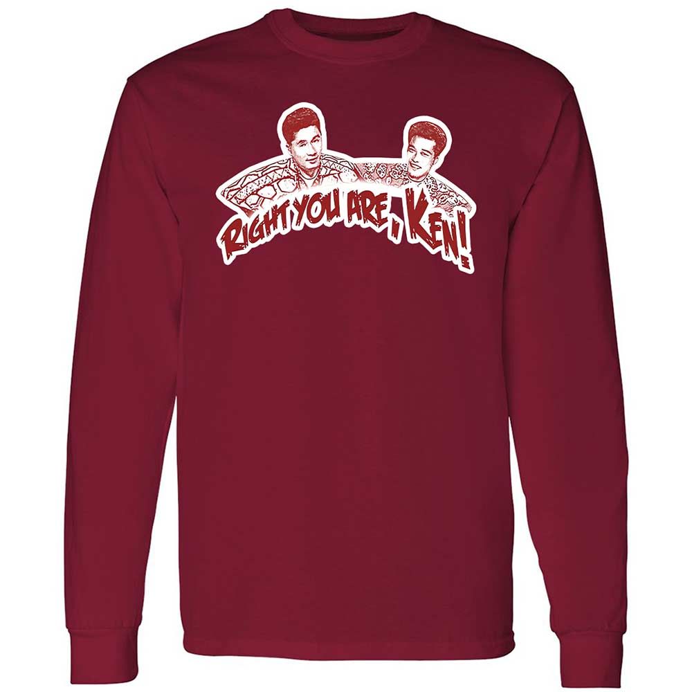 Long Sleeve T-Shirt - 7GSP5Z6B - Cardinal Red - 7