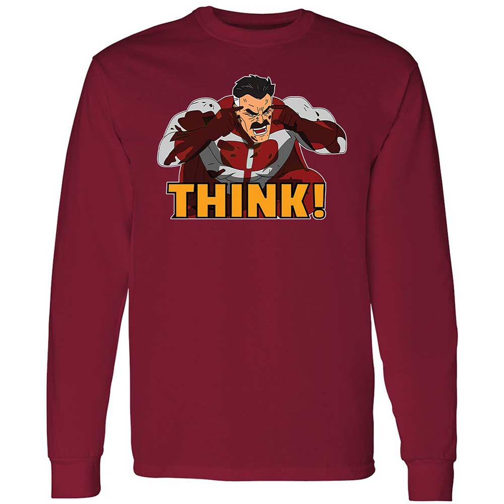 Long Sleeve T-Shirt - LC6DDVZ9 - Cardinal Red - 7