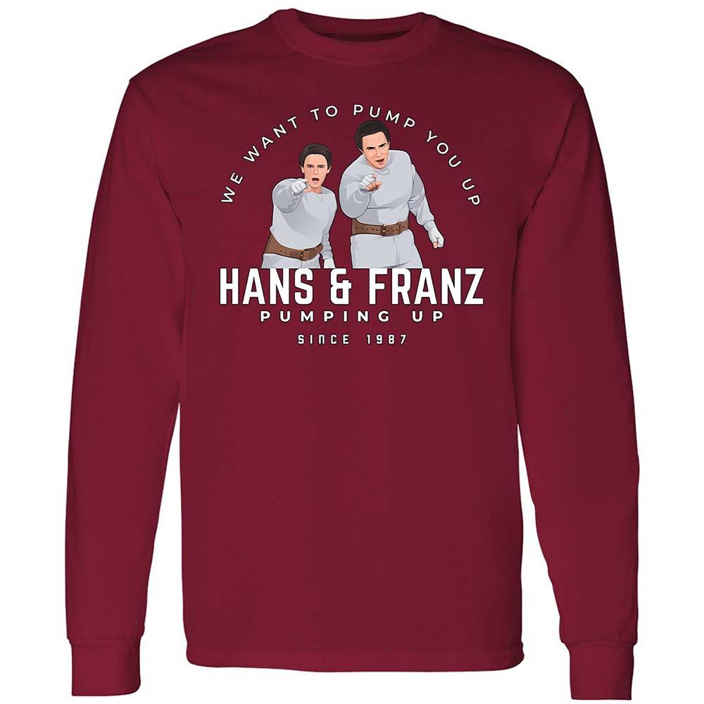 Long Sleeve T-Shirt - WY1SZX9L - Cardinal Red - 7