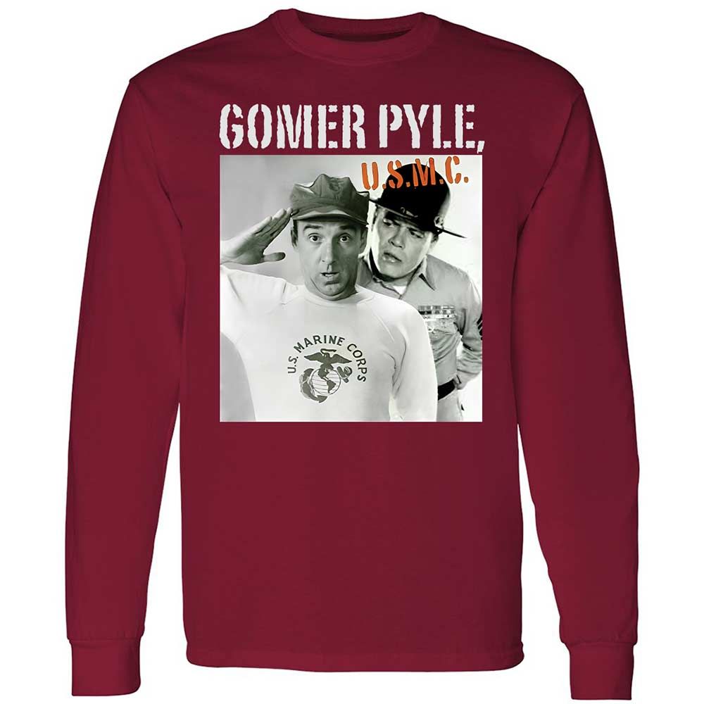 Long Sleeve T-Shirt - 9K9QBV7X - Cardinal Red - 7