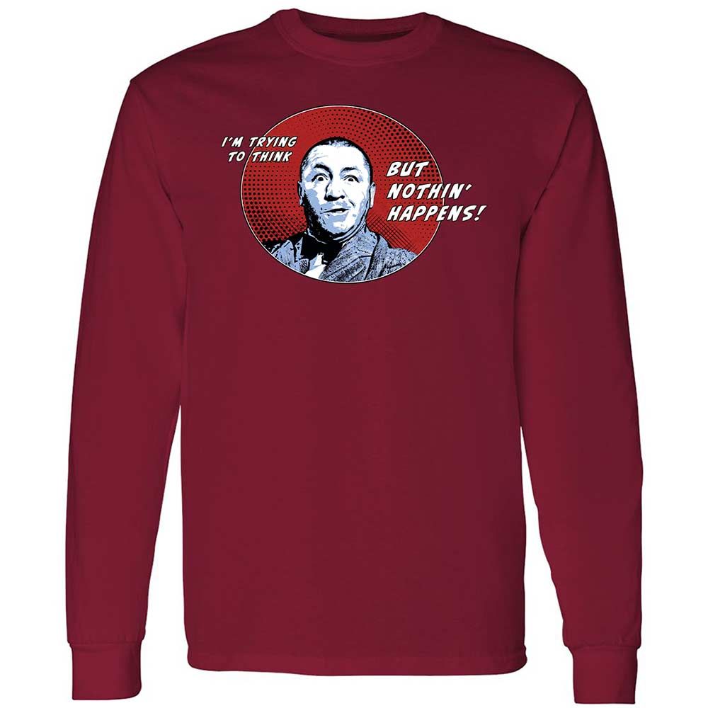 Long Sleeve T-Shirt - EGWHDEAH - Cardinal Red - 7
