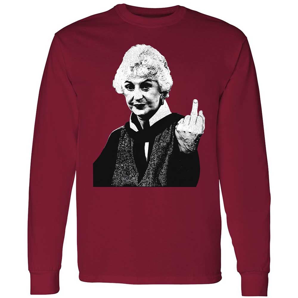 Long Sleeve T-Shirt - 8S78ETXA - Cardinal Red - 7
