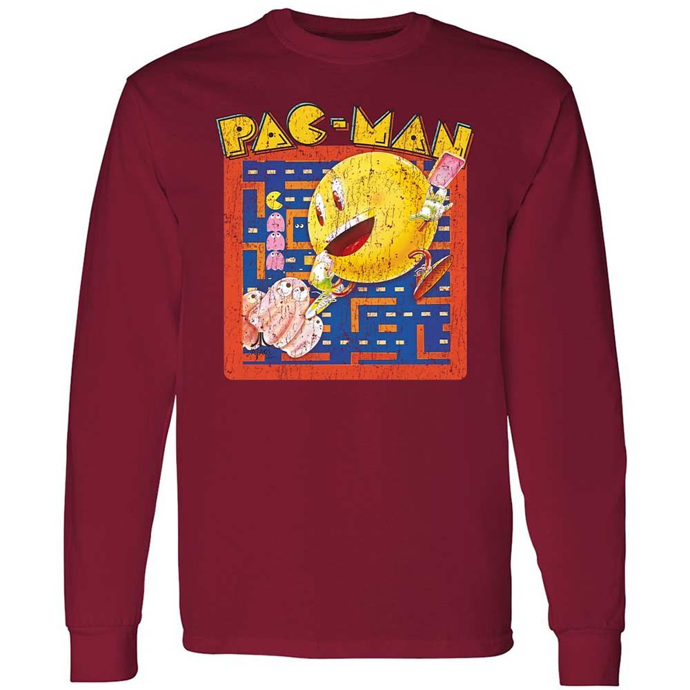 Long Sleeve T-Shirt - C1PC4K6W - Cardinal Red - 7