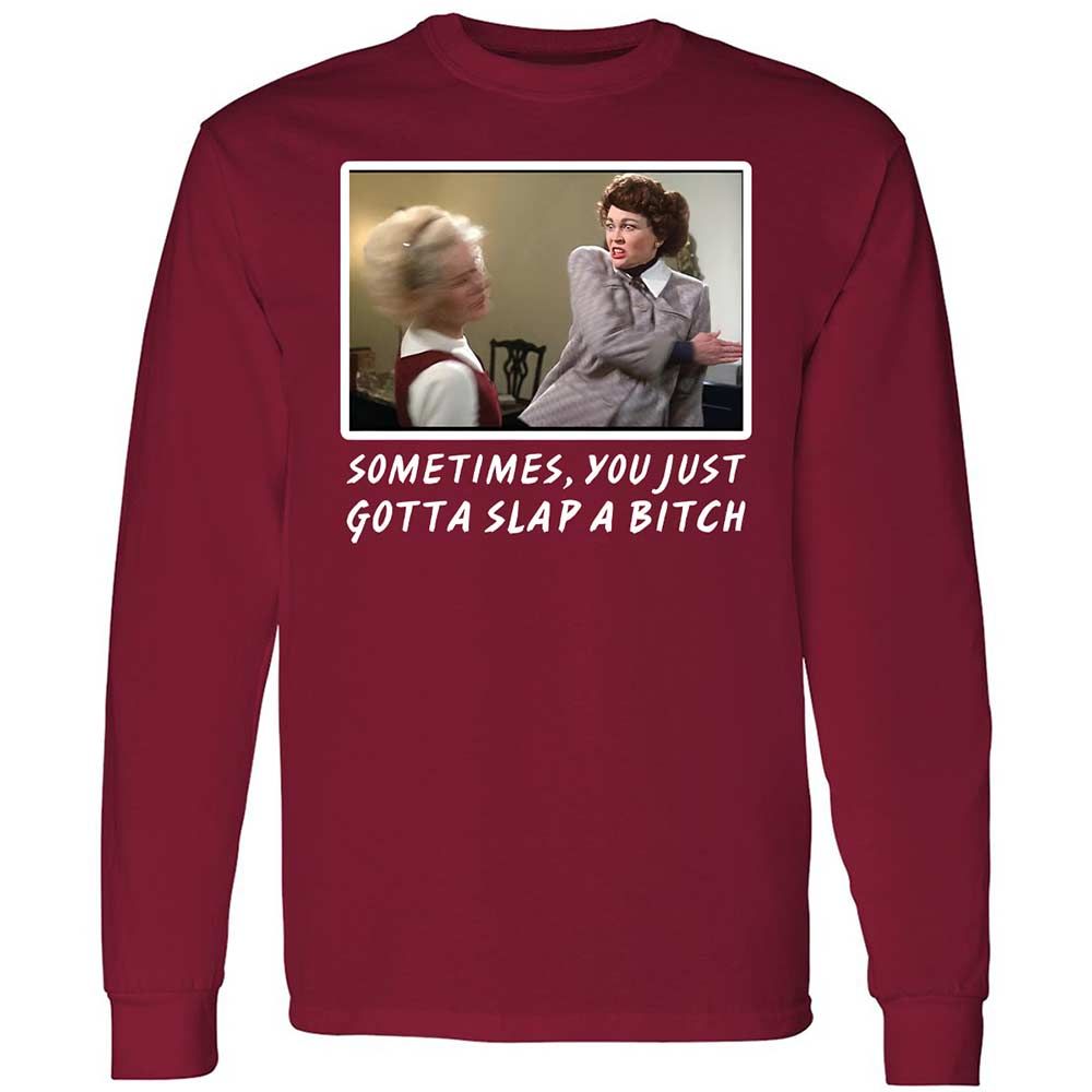 Long Sleeve T-Shirt - VDTGRPAM - Cardinal Red - 7
