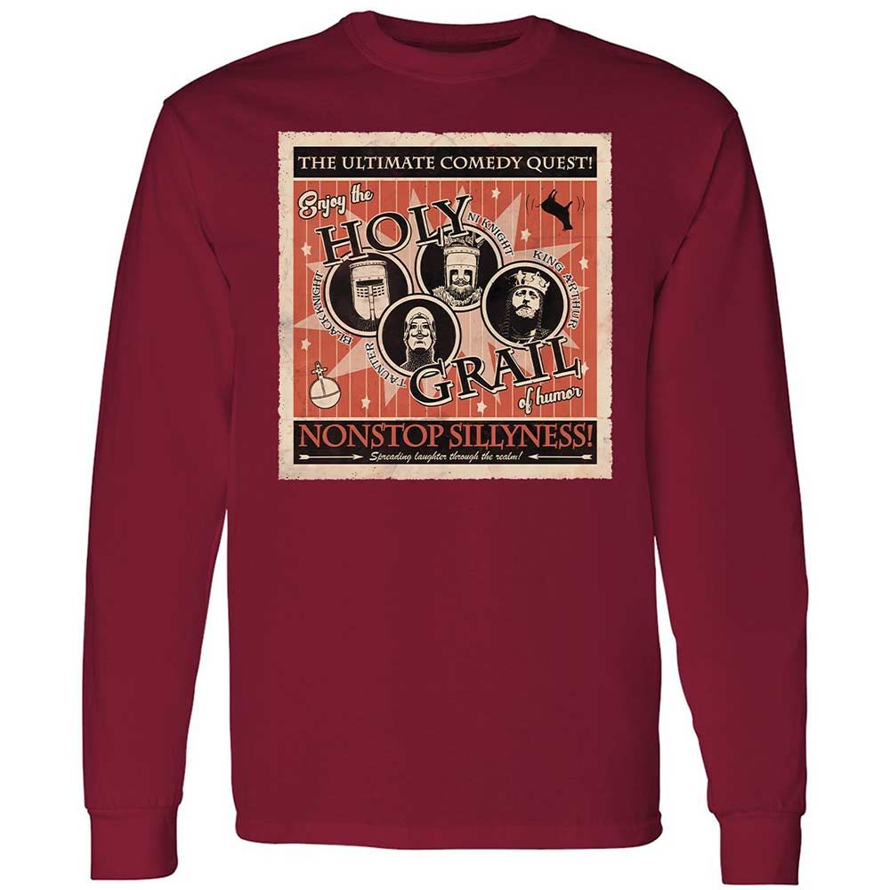 Long Sleeve T-Shirt - 1W2FR5KP - Cardinal Red - 7