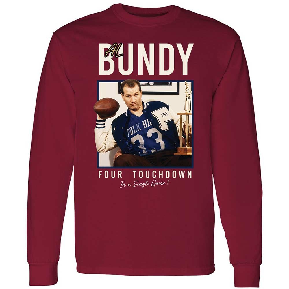 Long Sleeve T-Shirt - BSBT9V3C - Cardinal Red - 7