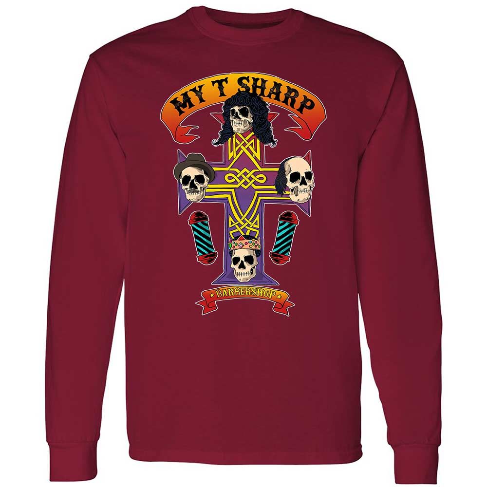 My-T-Sharp Barbershop - Cardinal Red - 7