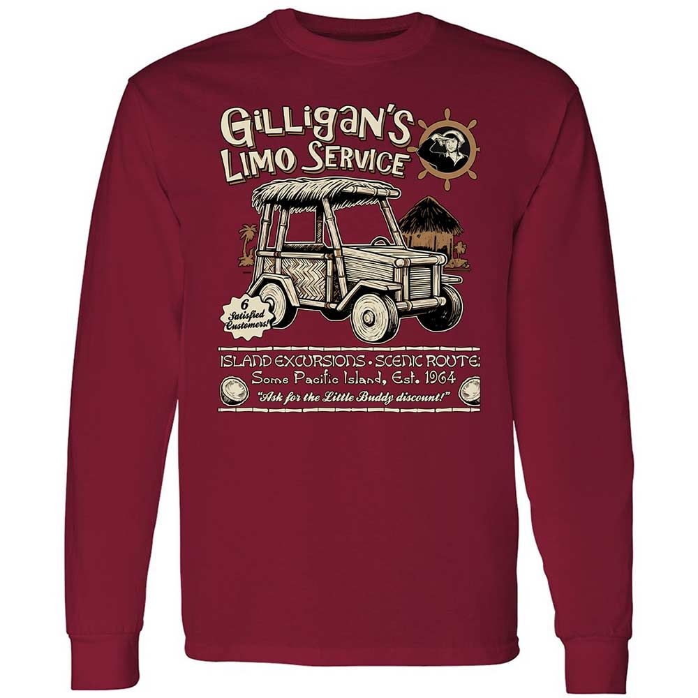 Long Sleeve T-Shirt - NVSXRBC3 - Cardinal Red - 7