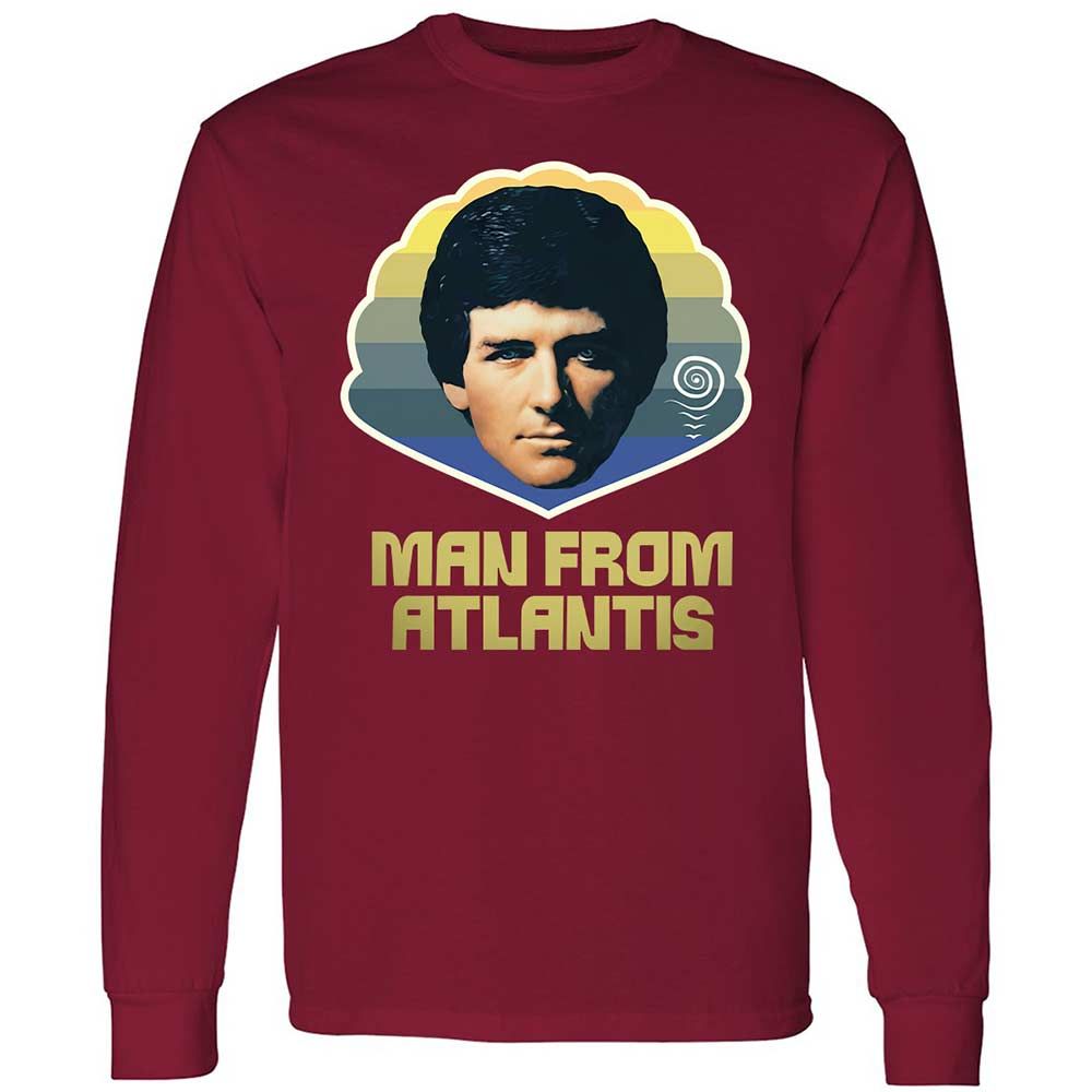 Long Sleeve T-Shirt - QFHCAQVR - Cardinal Red - 7