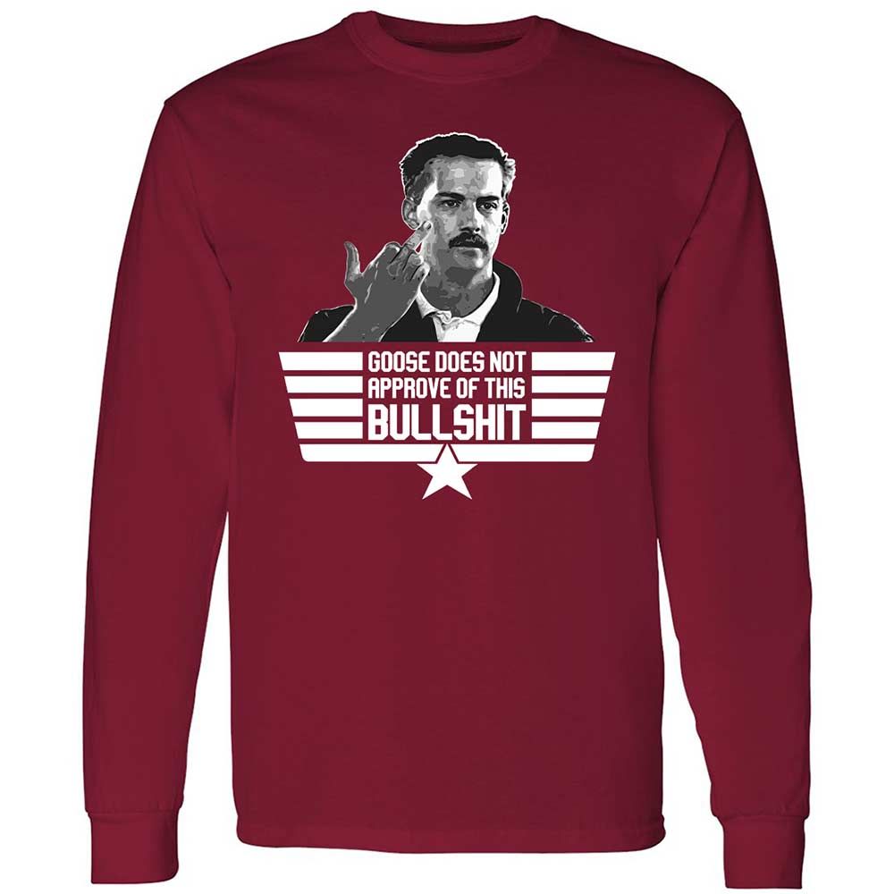 Goose does not approve - Cardinal Red - 7
