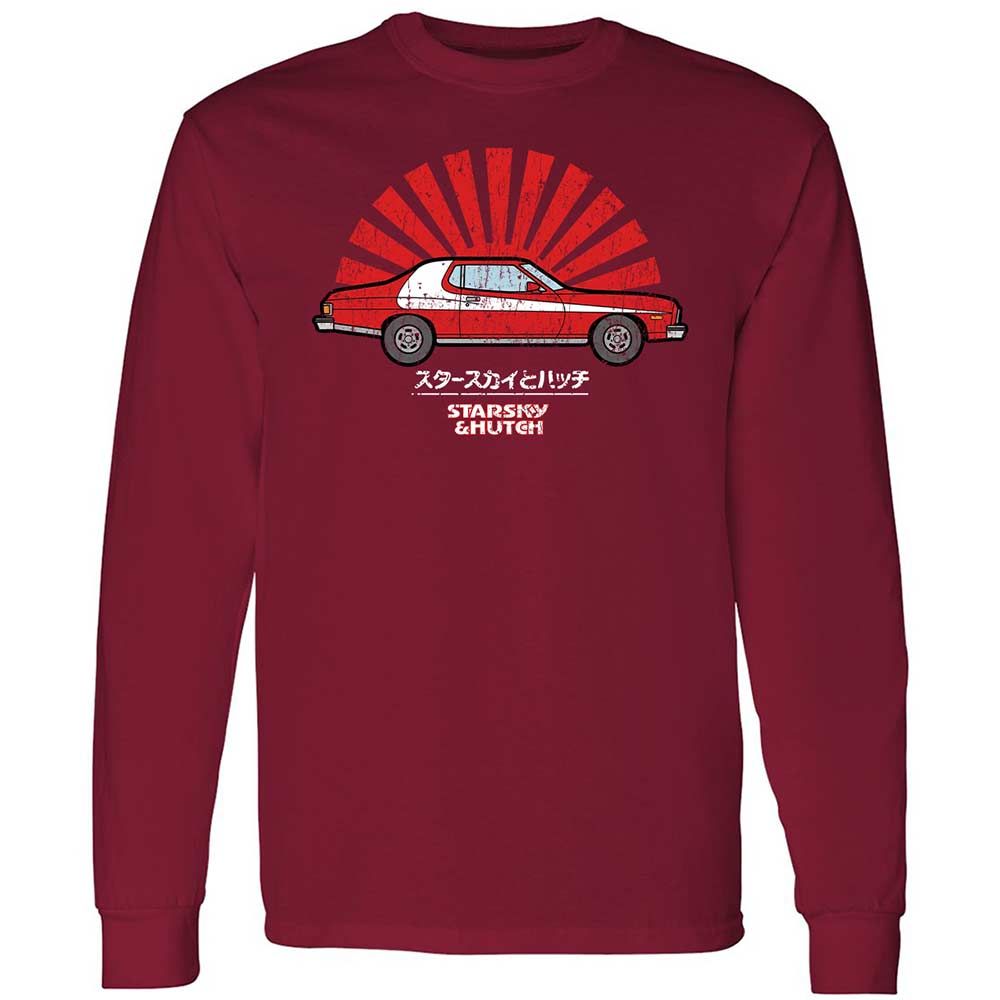 Long Sleeve T-Shirt - 872MKPTT - Cardinal Red - 7
