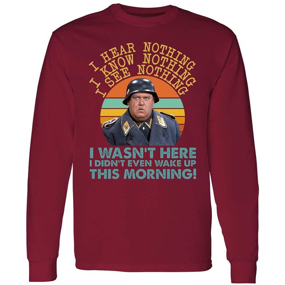 Long Sleeve T-Shirt - PLYZ7MWD - Cardinal Red - 7