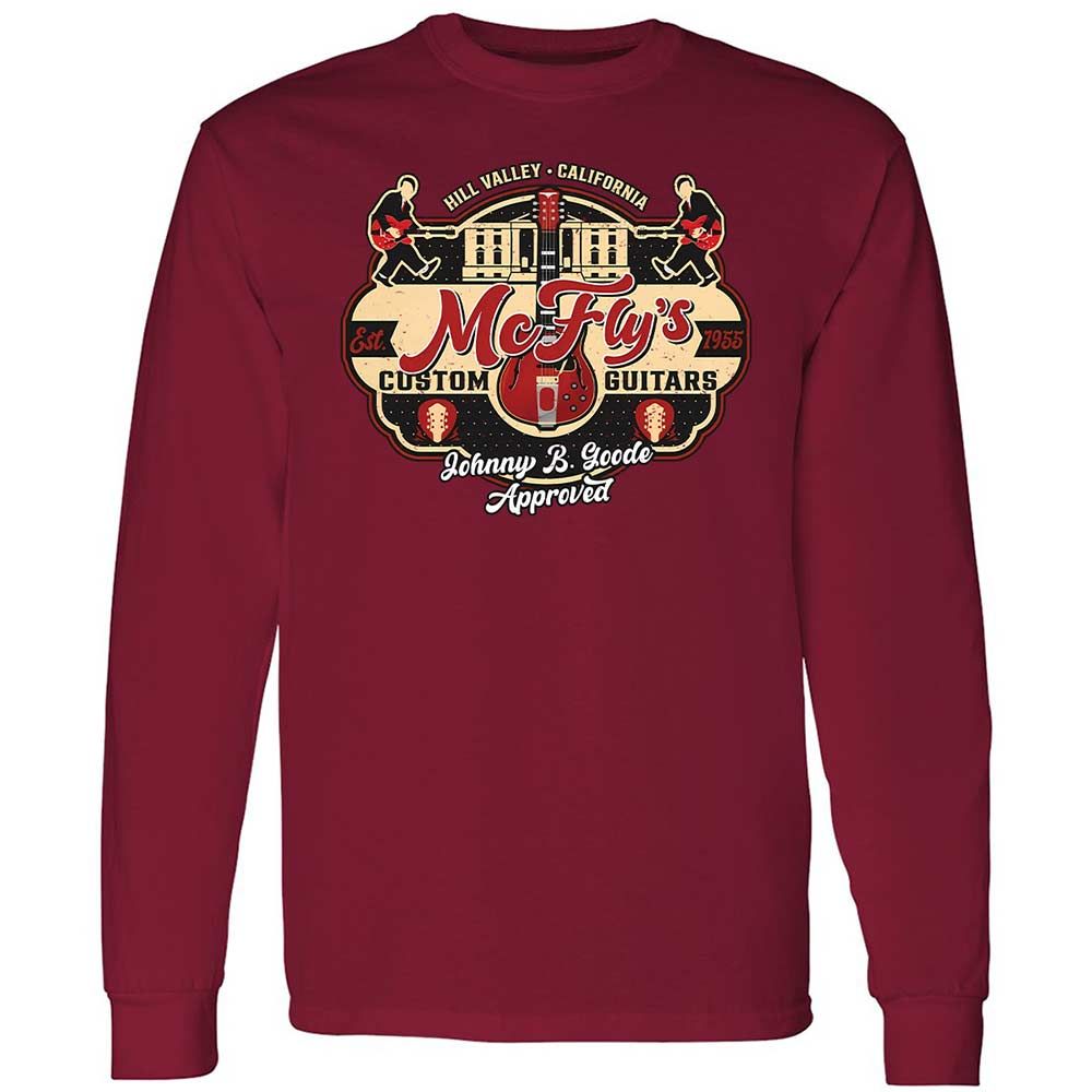 Long Sleeve T-Shirt - ZMSG6PQ7 - Cardinal Red - 7