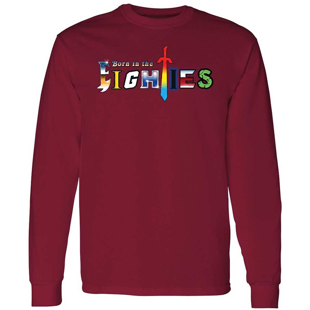 Long Sleeve T-Shirt - V5GVQ1T3 - Cardinal Red - 7