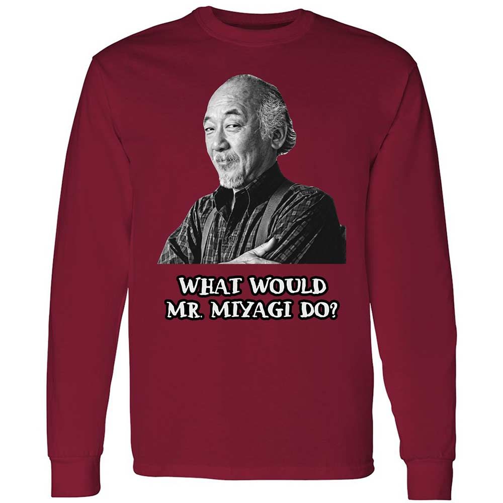 Long Sleeve T-Shirt - XMMZX1TF - Cardinal Red - 7