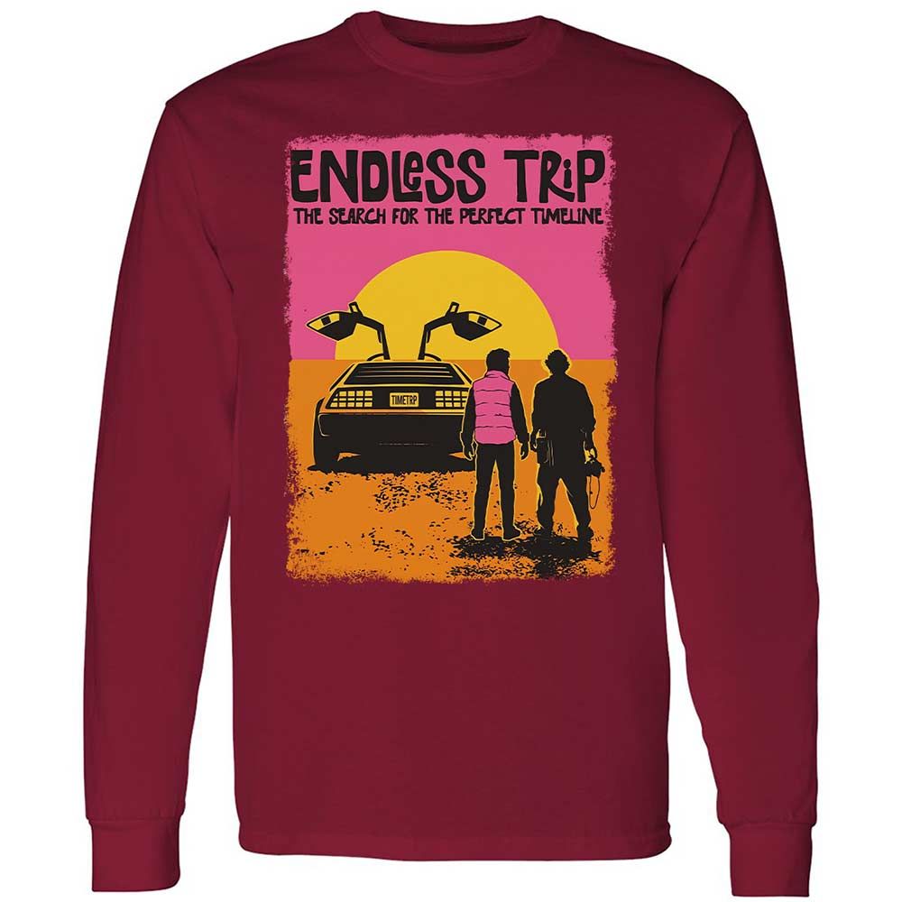 Long Sleeve T-Shirt - X4MWA99R - Cardinal Red - 7