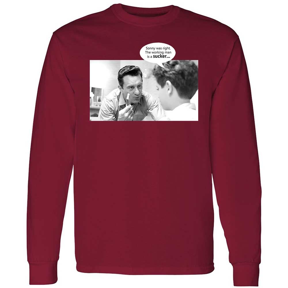 Long Sleeve T-Shirt - YGGLE5KP - Cardinal Red - 7