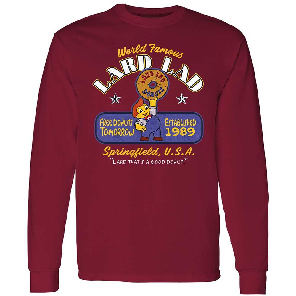 Long Sleeve T-Shirt - XHUFEW1J - Cardinal Red - 7
