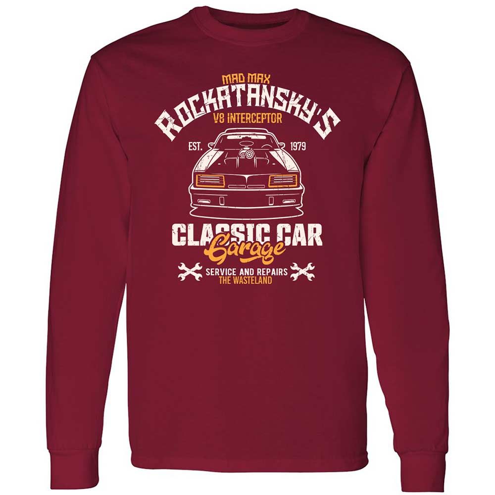 Long Sleeve T-Shirt - 4VMRT11Y - Cardinal Red - 7