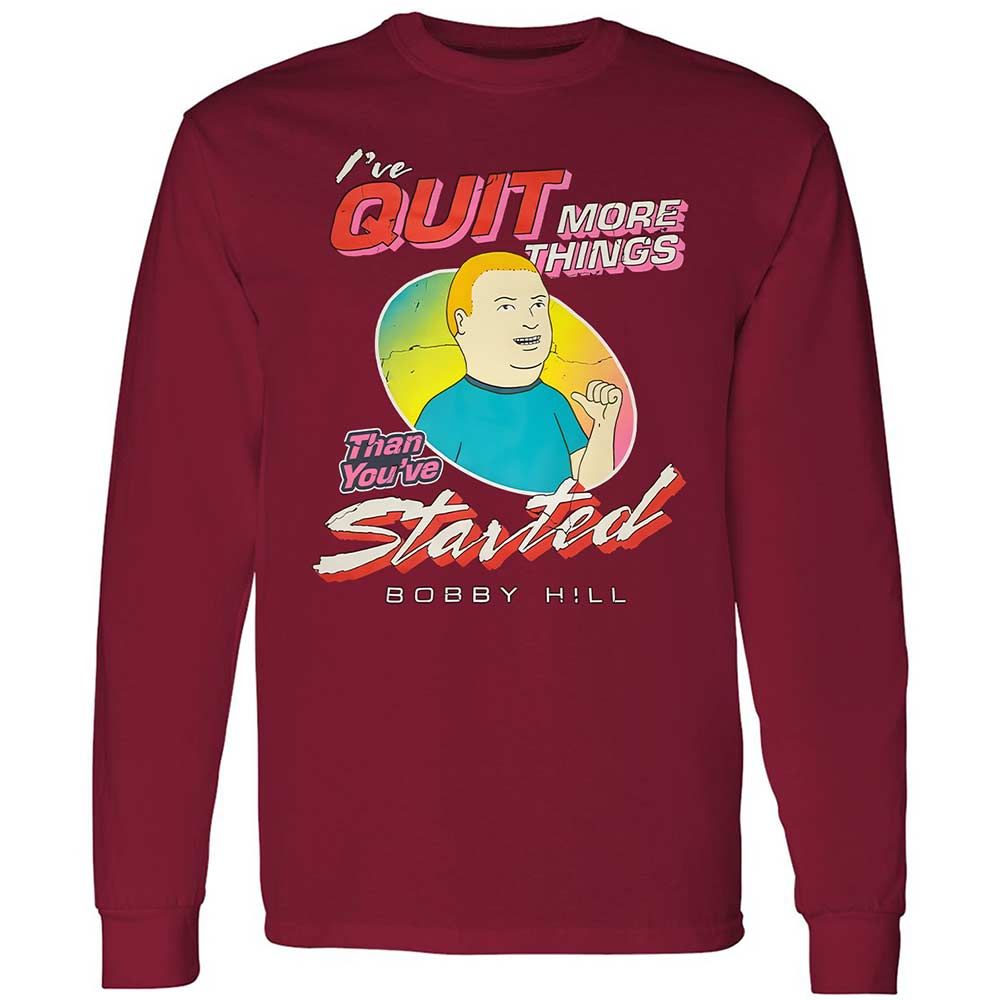 Long Sleeve T-Shirt - BADNZ31T - Cardinal Red - 7