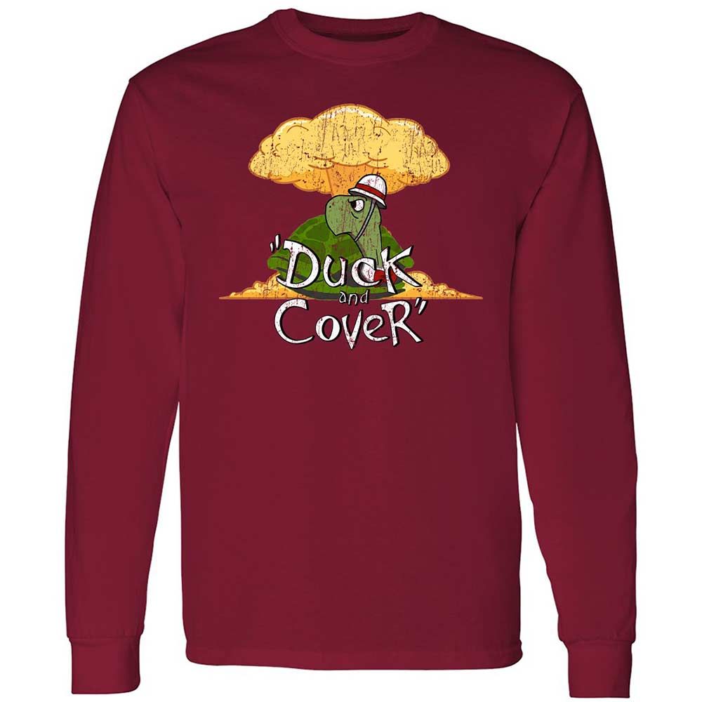 Long Sleeve T-Shirt - 1EJE4CF6 - Cardinal Red - 7