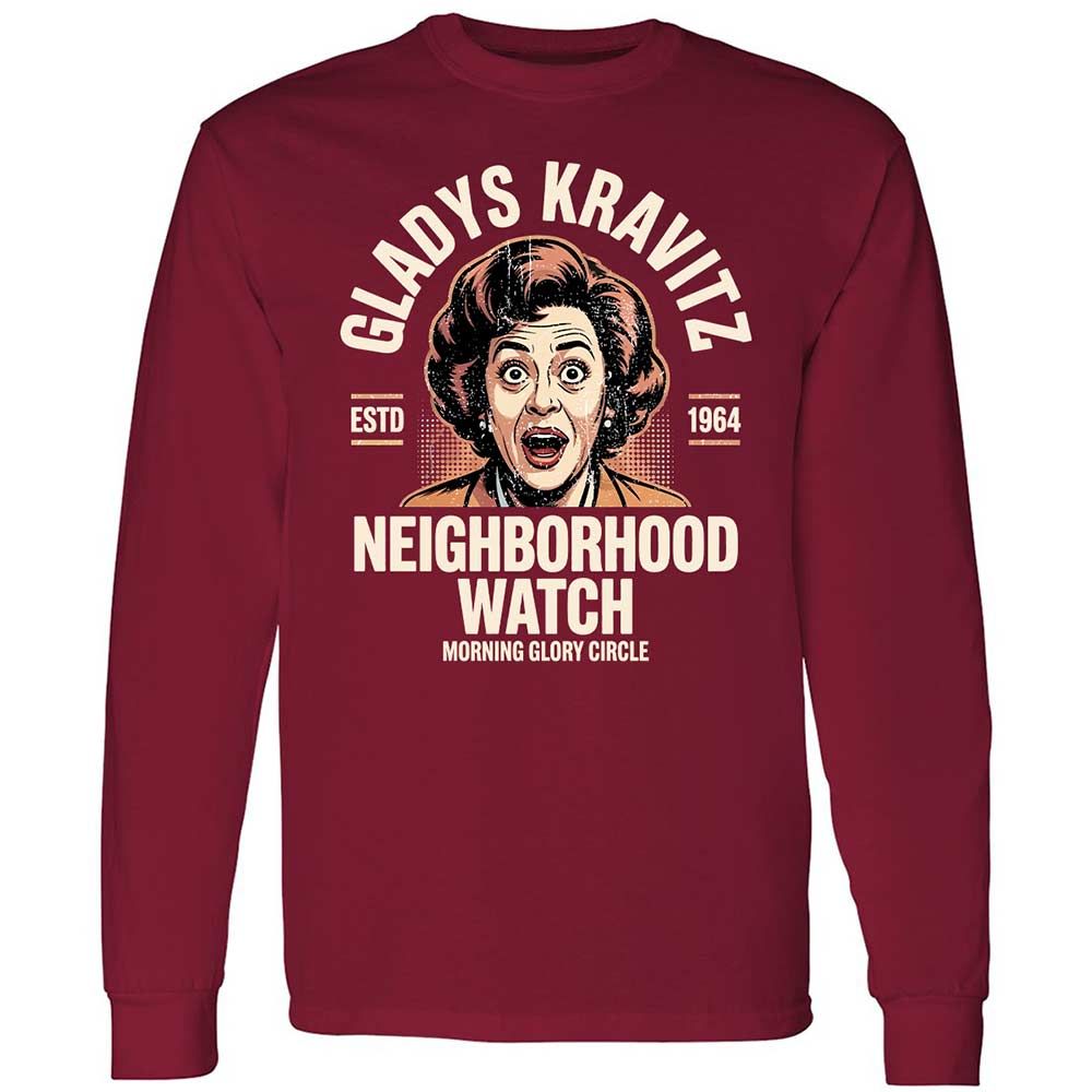 Long Sleeve T-Shirt - QVQH68N3 - Cardinal Red - 7