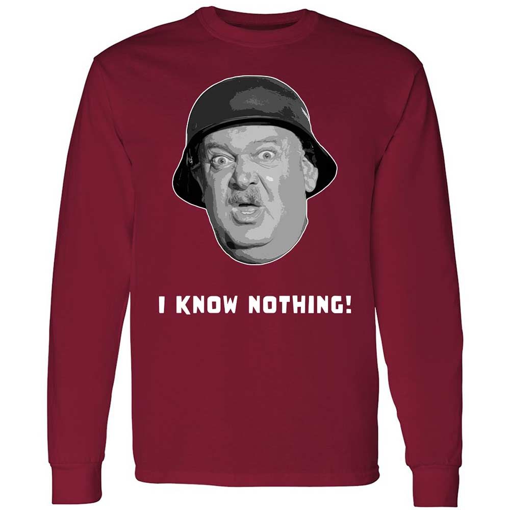 Long Sleeve T-Shirt - PHBKE2UV - Cardinal Red - 7