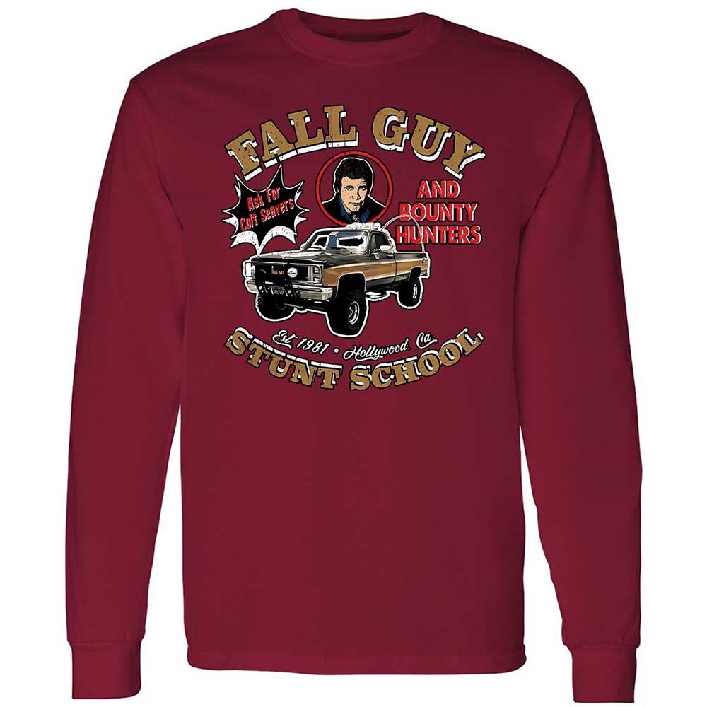 Long Sleeve T-Shirt - 7CFD9CQH - Cardinal Red - 7