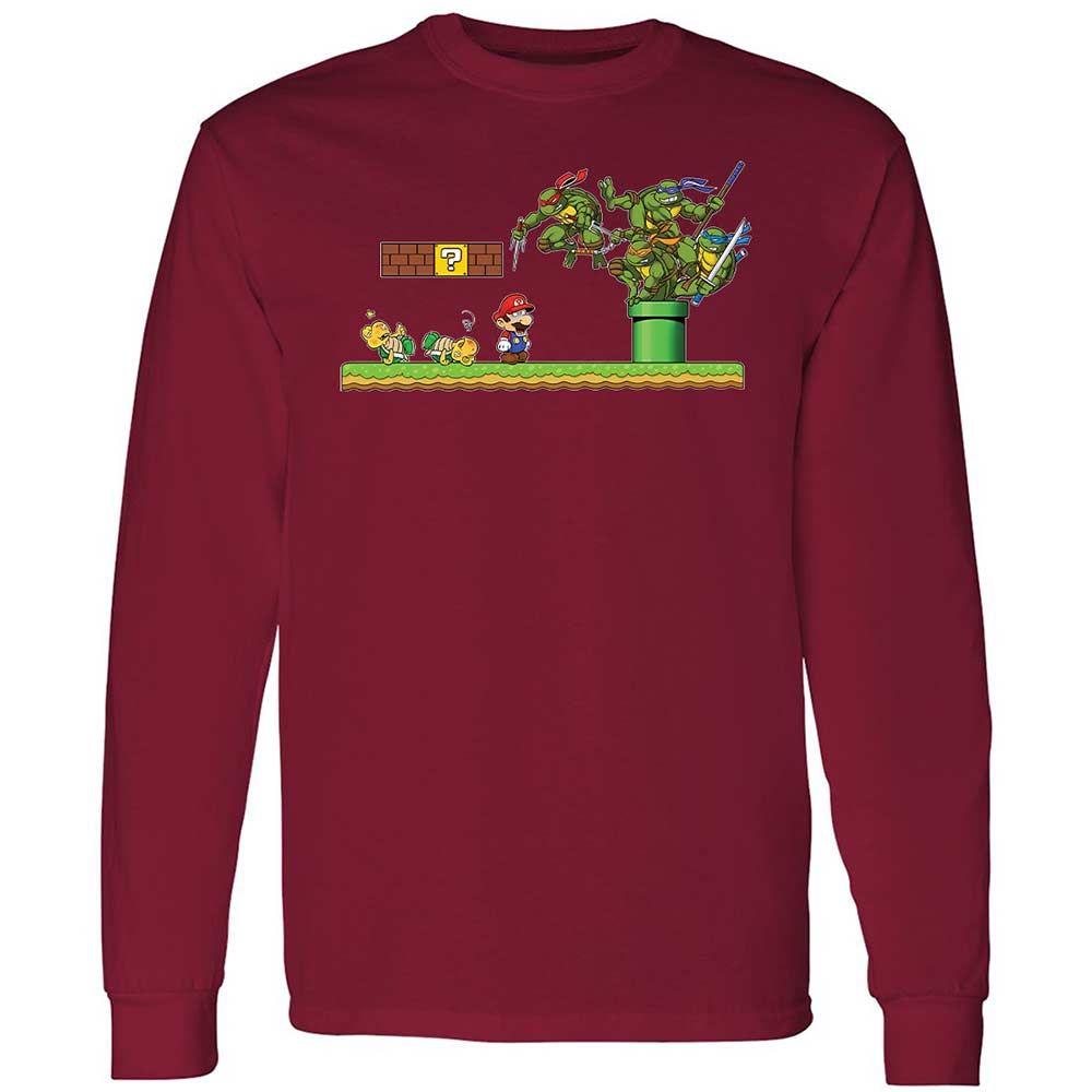 Long Sleeve T-Shirt - X5VAE6G2 - Cardinal Red - 7