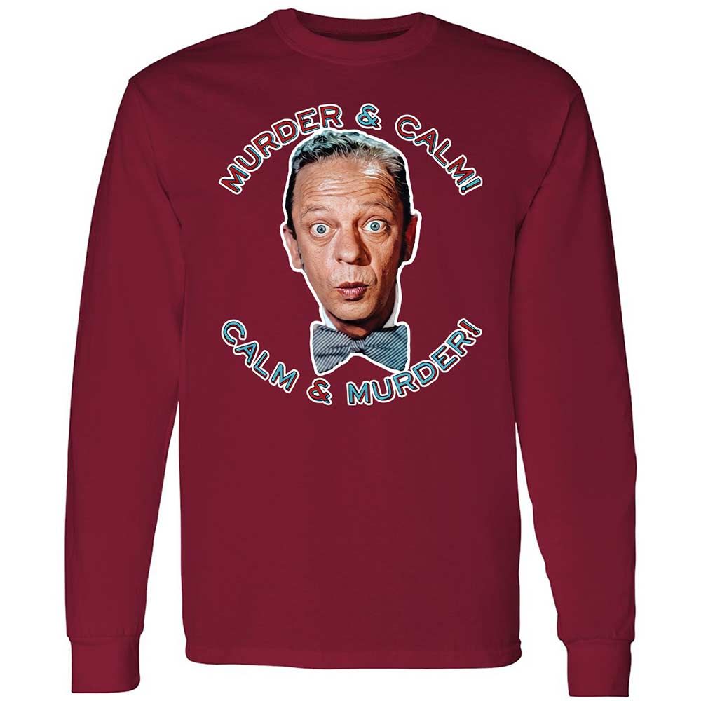 Long Sleeve T-Shirt - 527H9MX7 - Cardinal Red - 7
