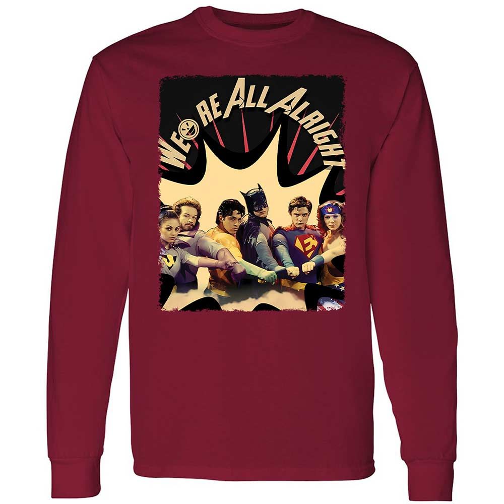 Long Sleeve T-Shirt - 7TNC3979 - Cardinal Red - 7
