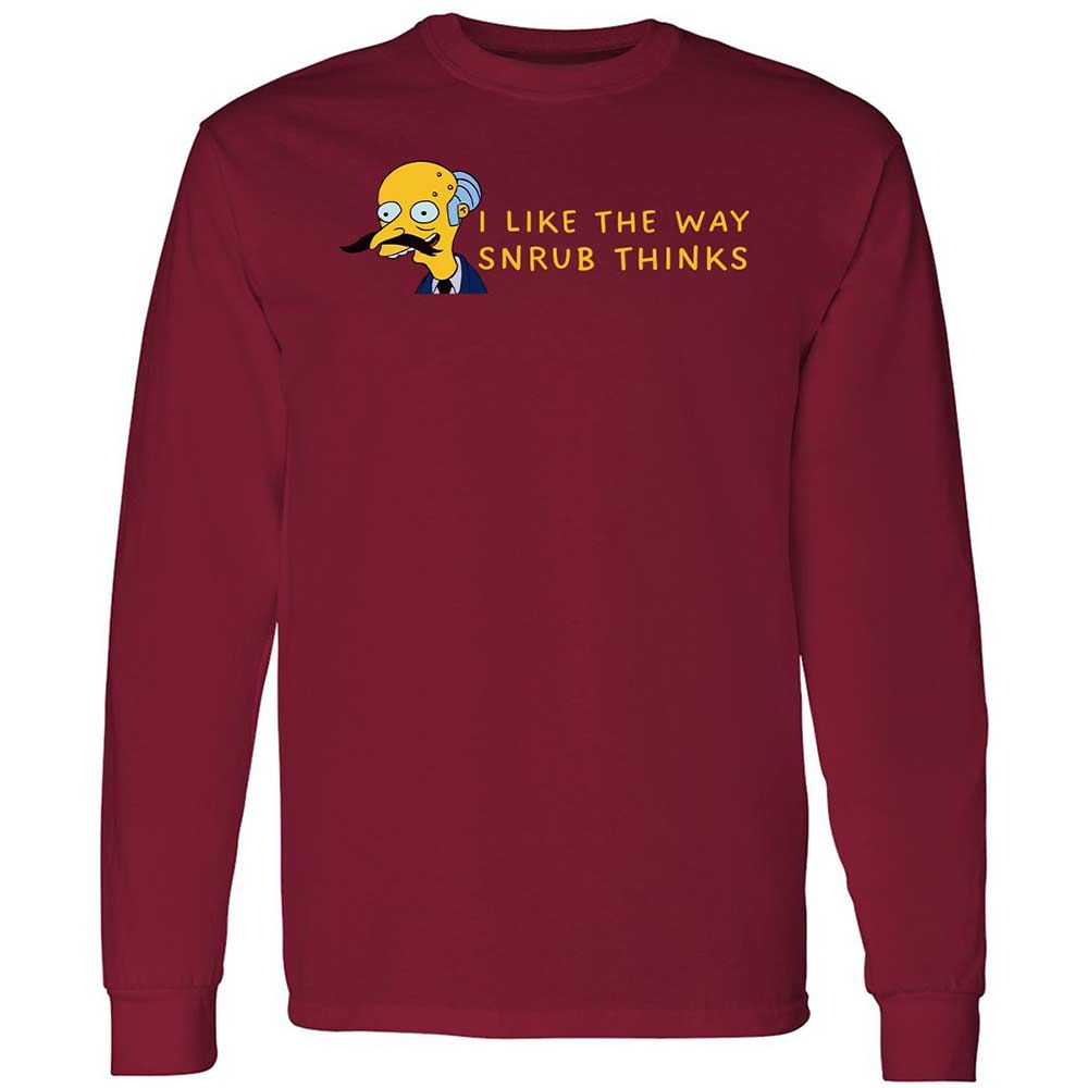 Long Sleeve T-Shirt - 3FCRPHT1 - Cardinal Red - 7
