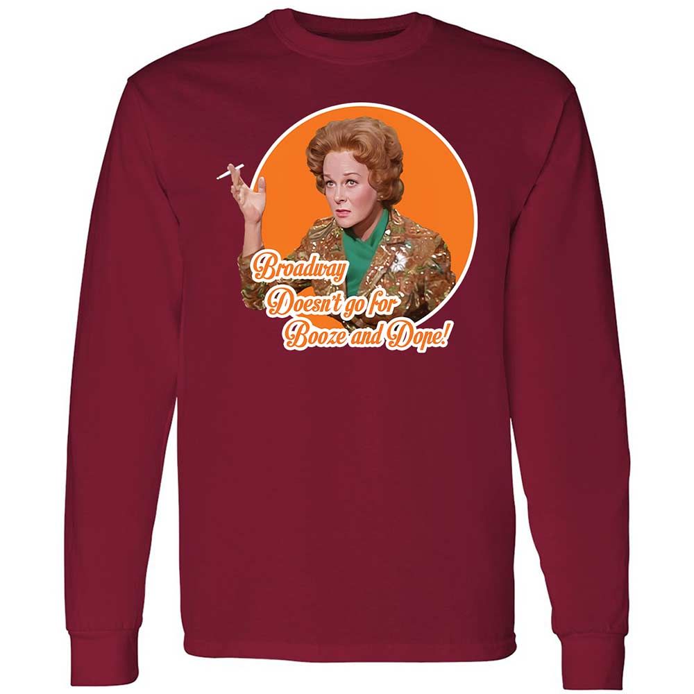 Broadway doesn't go for booze and dope - Cardinal Red - 7