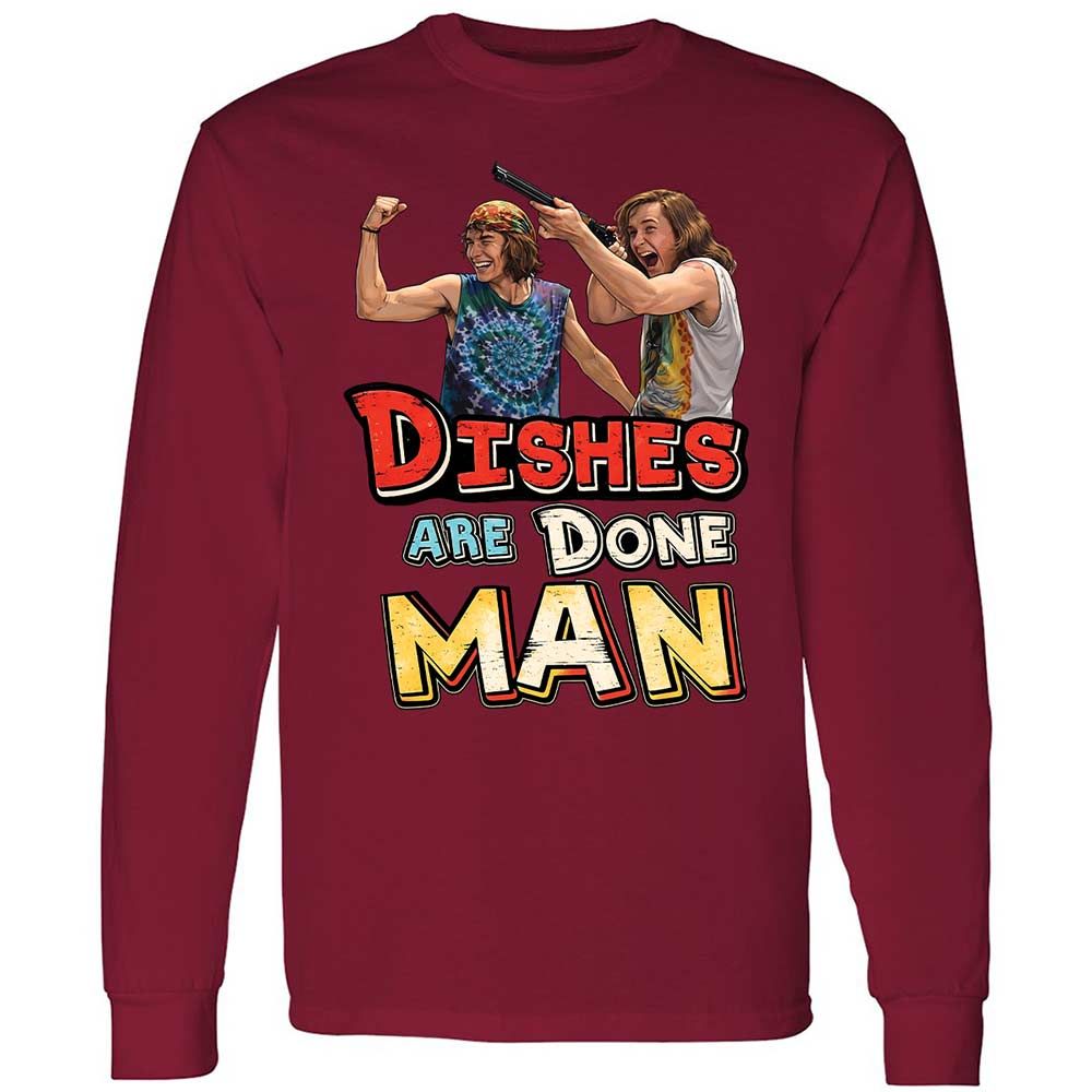Long Sleeve T-Shirt - VQRUSN7N - Cardinal Red - 7