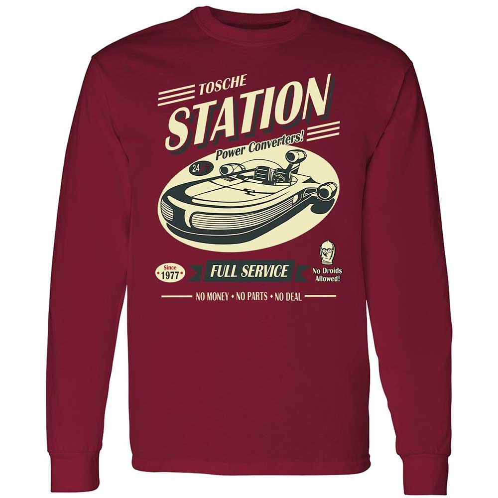 Long Sleeve T-Shirt - FSBM8Q1P - Cardinal Red - 7