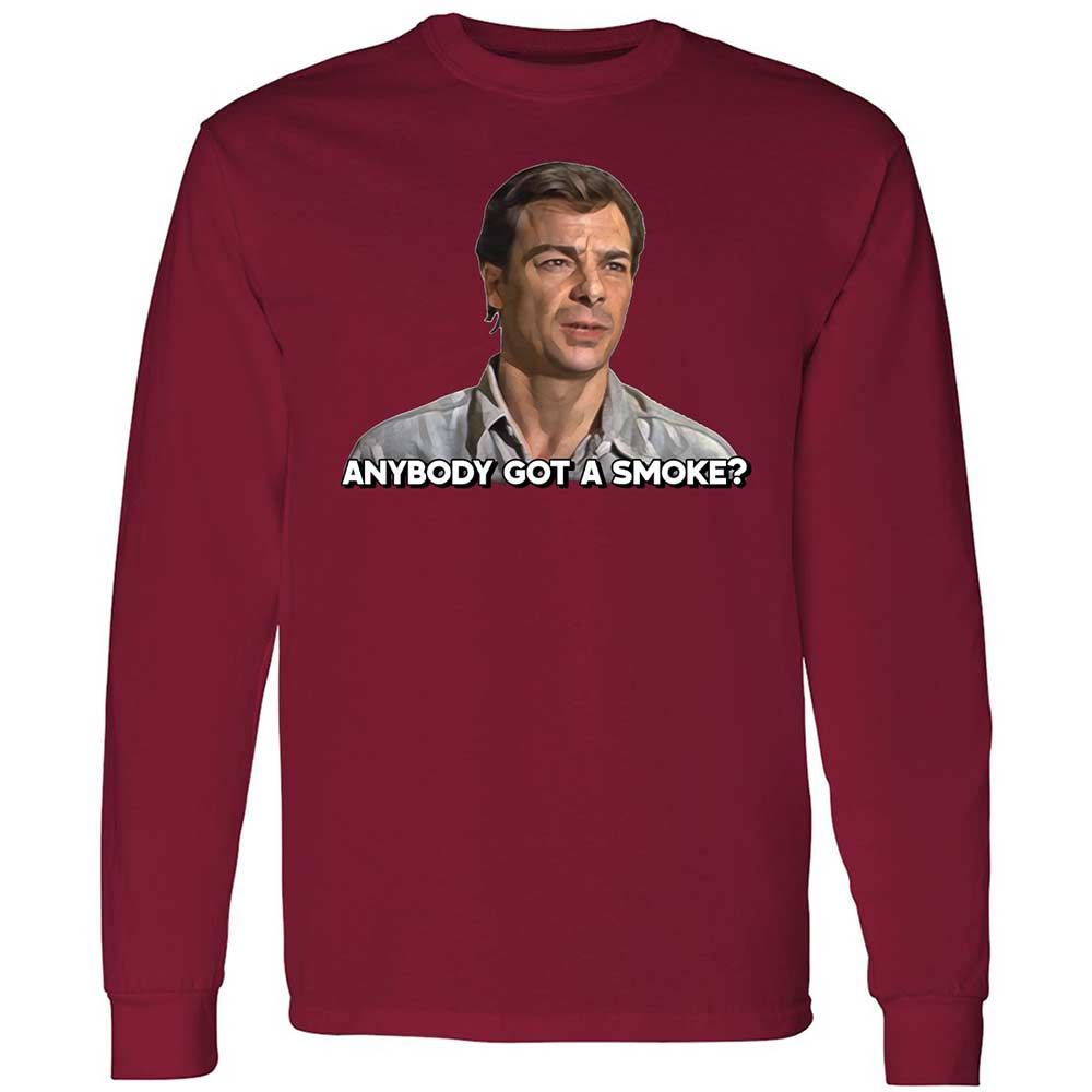 Long Sleeve T-Shirt - K1CZQKMN - Cardinal Red - 7