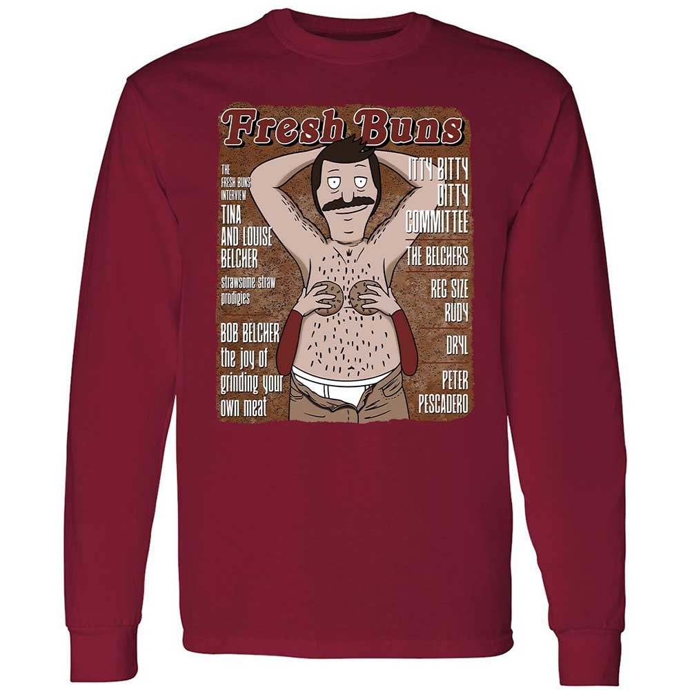 Long Sleeve T-Shirt - E3AEK37S - Cardinal Red - 7