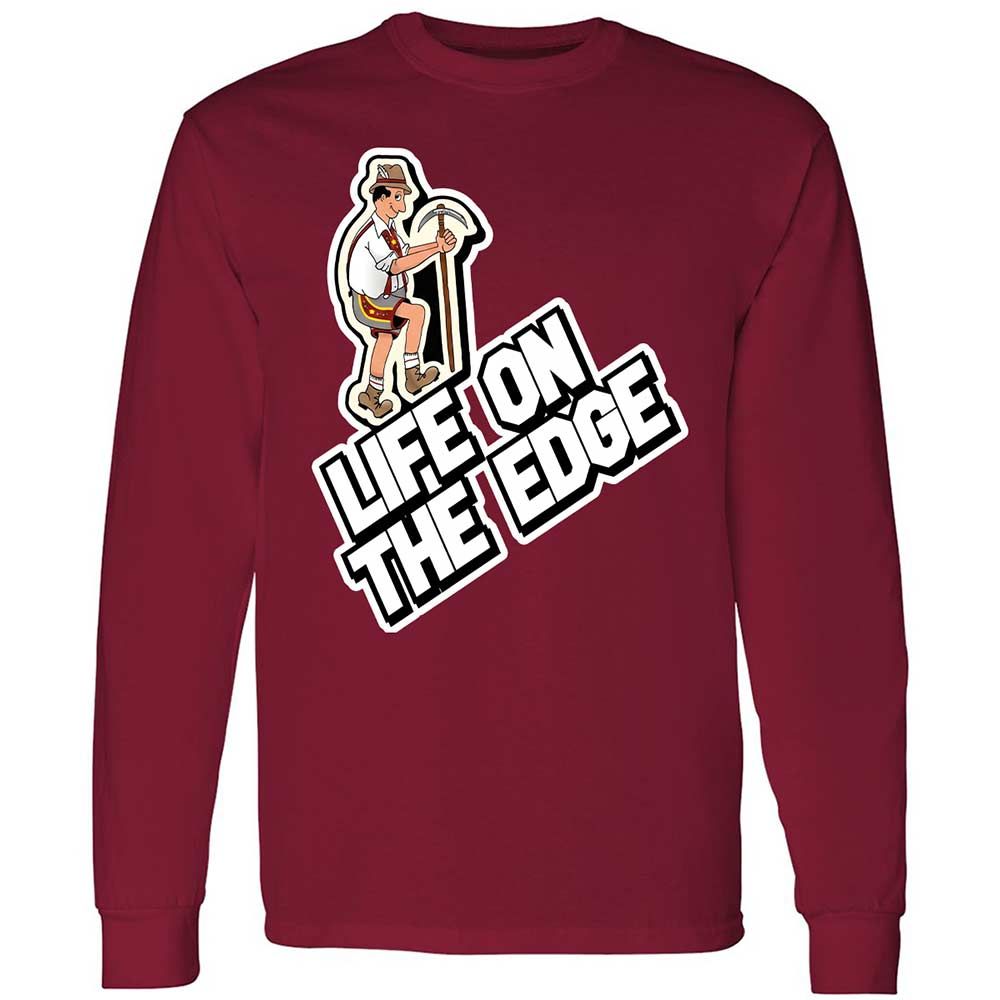 Long Sleeve T-Shirt - F96KEL2A - Cardinal Red - 7