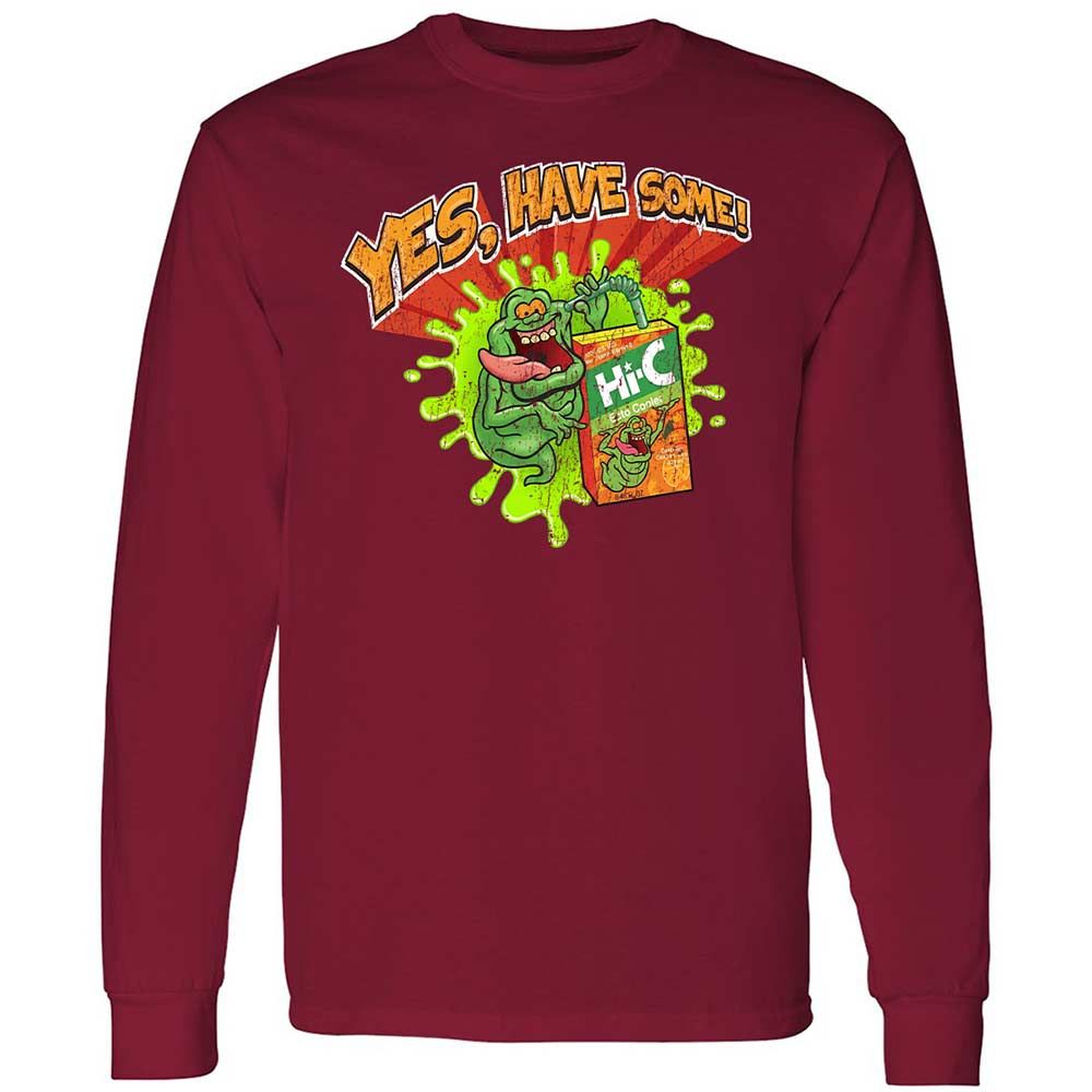 Long Sleeve T-Shirt - 37UEDRWS - Cardinal Red - 7