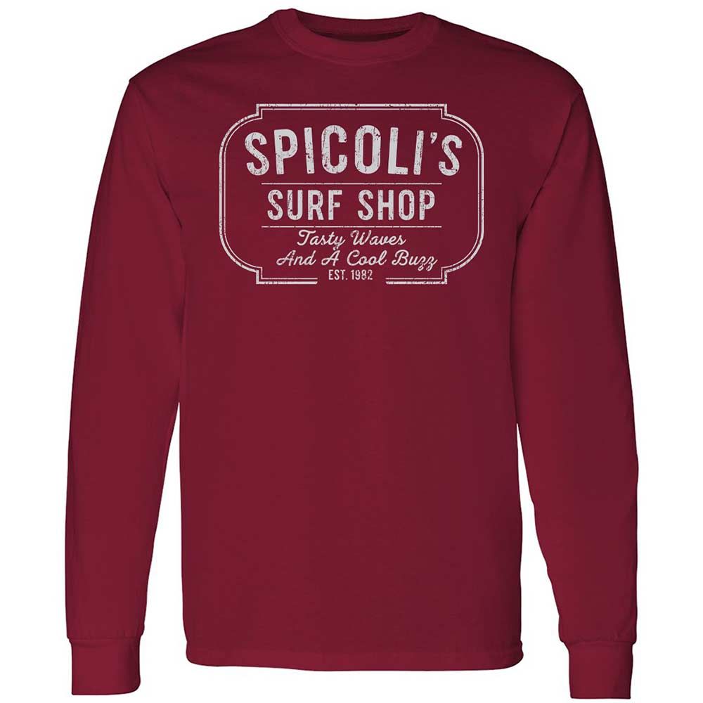 Long Sleeve T-Shirt - WRKZB5J9 - Cardinal Red - 7