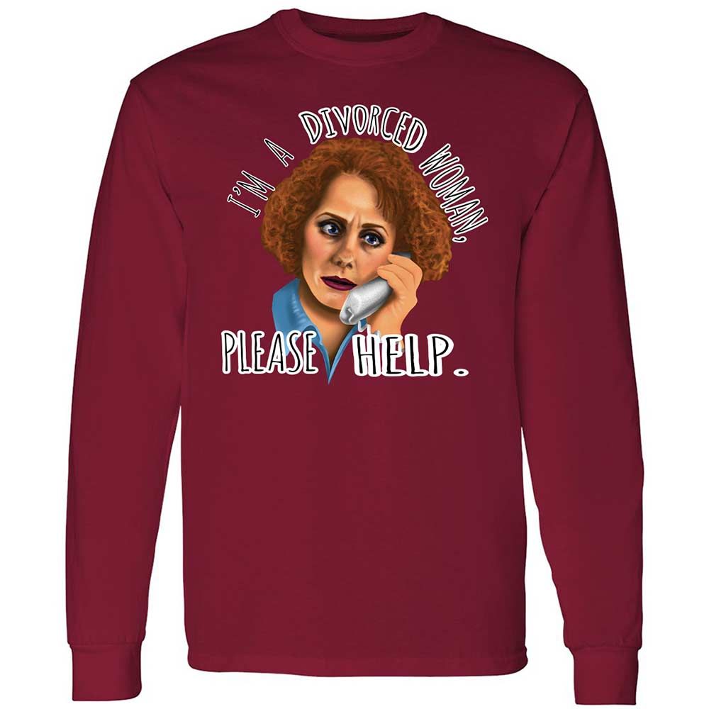 Long Sleeve T-Shirt - EYUHDL6H - Cardinal Red - 7