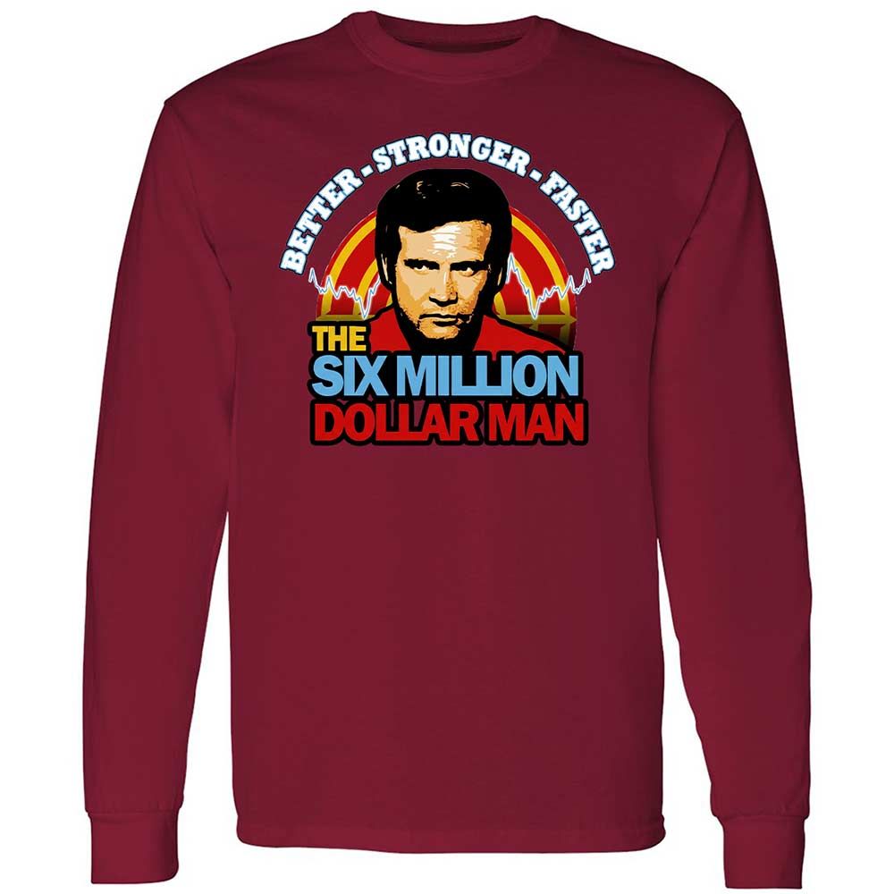 Long Sleeve T-Shirt - 4HPFN2GX - Cardinal Red - 7